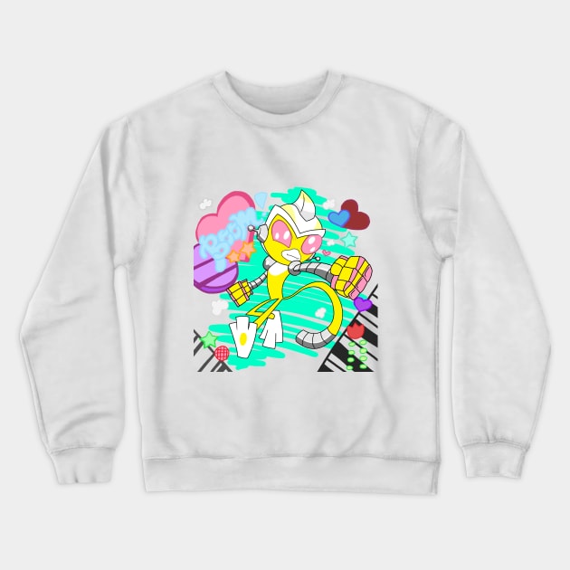 Nova Boom Crewneck Sweatshirt by kaiwhitetiger